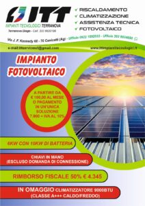 Impianti fotovoltaico